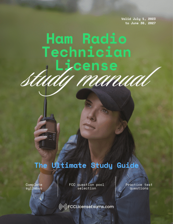 Cover page of the Ham Radio Technician License Study Manual
