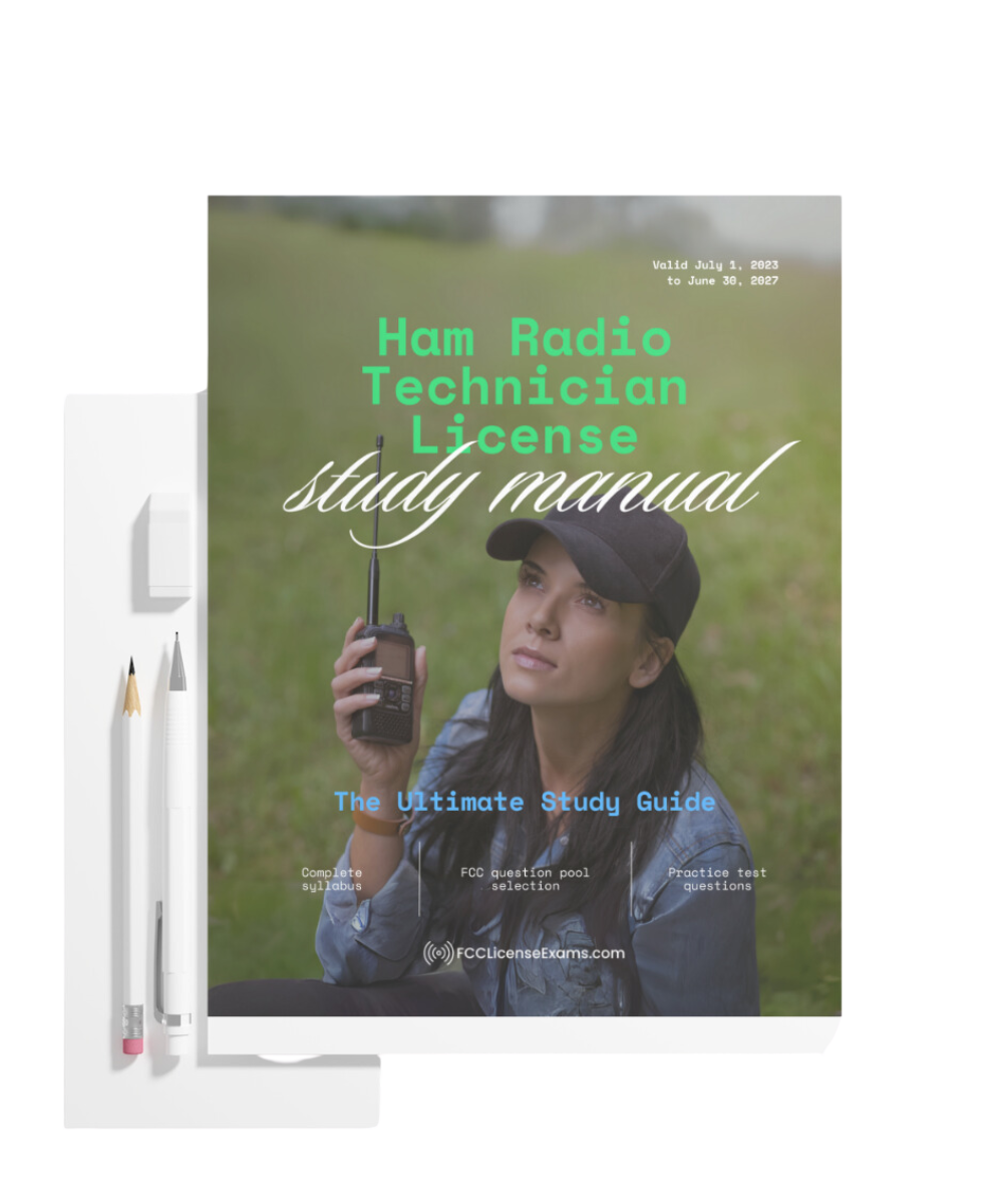 cover of the ham radio technician license study manual