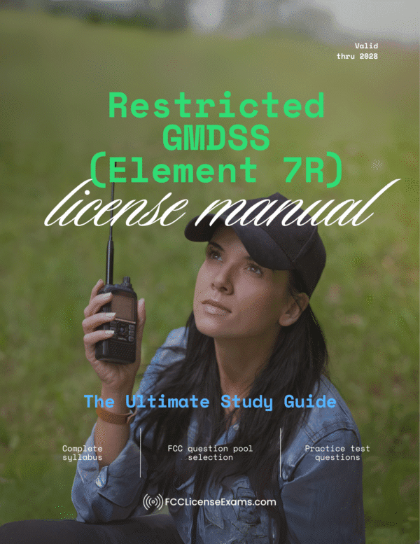 Restricted GMDSS Element 7R license study manual cover